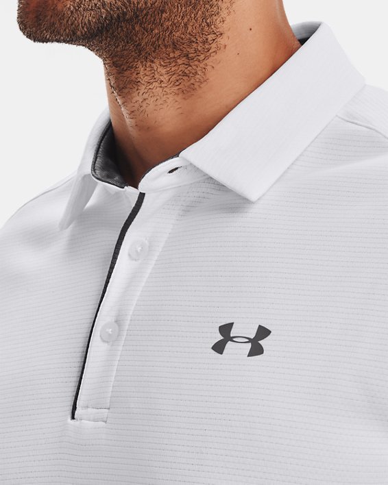 Men's UA Tech™ Polo in White image number 3